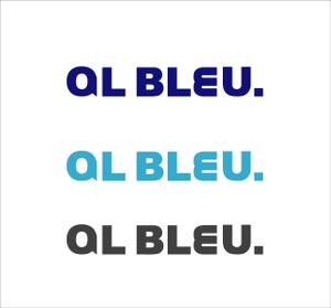 kikujiro (kiku211)さんのアパレルショップMENZ-STYLEの新ブランド「AL BLEU.（オールブルー）」ロゴへの提案