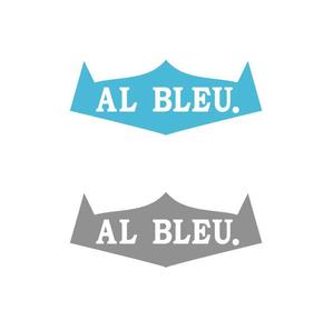 yamahiro (yamahiro)さんのアパレルショップMENZ-STYLEの新ブランド「AL BLEU.（オールブルー）」ロゴへの提案