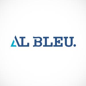 ブロックデザイン (blockdesign)さんのアパレルショップMENZ-STYLEの新ブランド「AL BLEU.（オールブルー）」ロゴへの提案