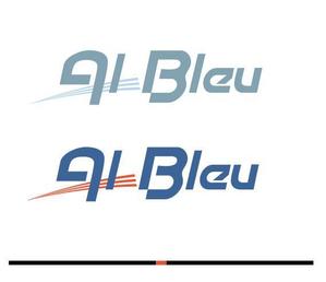 IandO (zen634)さんのアパレルショップMENZ-STYLEの新ブランド「AL BLEU.（オールブルー）」ロゴへの提案