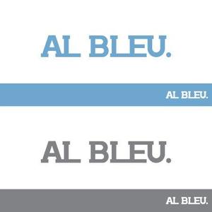 take5-design (take5-design)さんのアパレルショップMENZ-STYLEの新ブランド「AL BLEU.（オールブルー）」ロゴへの提案