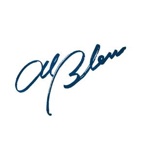 r (djraradjrara)さんのアパレルショップMENZ-STYLEの新ブランド「AL BLEU.（オールブルー）」ロゴへの提案