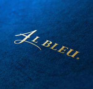 Riku5555 (RIKU5555)さんのアパレルショップMENZ-STYLEの新ブランド「AL BLEU.（オールブルー）」ロゴへの提案