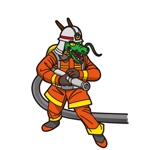takenonさんの消防学校のキャラクターデザインへの提案