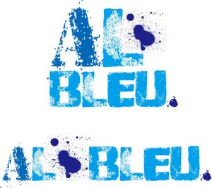 キェシロフスキ (k-kieslowski)さんのアパレルショップMENZ-STYLEの新ブランド「AL BLEU.（オールブルー）」ロゴへの提案