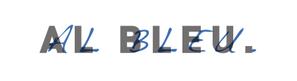 ヴェルデザイン (sklibero)さんのアパレルショップMENZ-STYLEの新ブランド「AL BLEU.（オールブルー）」ロゴへの提案