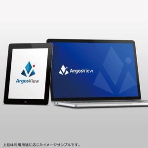 SakutaDesign (Saku-TA)さんのソフトウェア製品　「ArgosView」のロゴへの提案