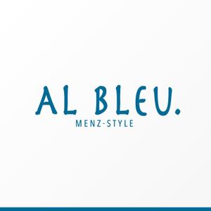 河原崎英男 (kawarazaki)さんのアパレルショップMENZ-STYLEの新ブランド「AL BLEU.（オールブルー）」ロゴへの提案