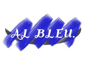 joe_shiroyaさんのアパレルショップMENZ-STYLEの新ブランド「AL BLEU.（オールブルー）」ロゴへの提案