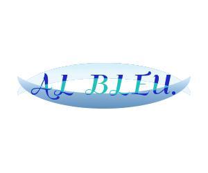 joe_shiroyaさんのアパレルショップMENZ-STYLEの新ブランド「AL BLEU.（オールブルー）」ロゴへの提案
