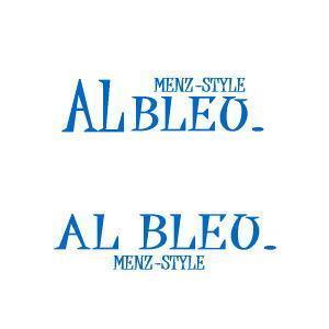 FORME DESIGN (fd-ino3)さんのアパレルショップMENZ-STYLEの新ブランド「AL BLEU.（オールブルー）」ロゴへの提案