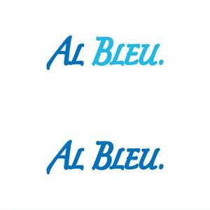 ATARI design (atari)さんのアパレルショップMENZ-STYLEの新ブランド「AL BLEU.（オールブルー）」ロゴへの提案