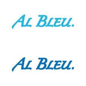 ATARI design (atari)さんのアパレルショップMENZ-STYLEの新ブランド「AL BLEU.（オールブルー）」ロゴへの提案