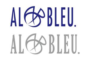 takuns (takuns)さんのアパレルショップMENZ-STYLEの新ブランド「AL BLEU.（オールブルー）」ロゴへの提案