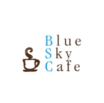 ZOO_incさんの新規オープンの南国系カフェ「Blue Sky Cafe」のロゴへの提案