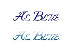 アベケイイチ (keiichi2014)さんのアパレルショップMENZ-STYLEの新ブランド「AL BLEU.（オールブルー）」ロゴへの提案