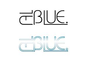 アベケイイチ (keiichi2014)さんのアパレルショップMENZ-STYLEの新ブランド「AL BLEU.（オールブルー）」ロゴへの提案