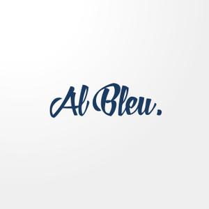 2000yellowさんのアパレルショップMENZ-STYLEの新ブランド「AL BLEU.（オールブルー）」ロゴへの提案