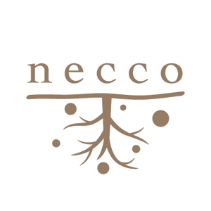 mika_0314さんのWeb雑貨屋の「necco (根っ子）」のロゴへの提案