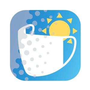 edesign213 (edesign213)さんのiPhone Android アプリ「大気汚染予報（PM2.5と黄砂の予測）」のアイコンへの提案