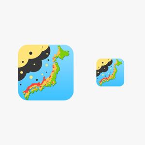 johannes (johannes)さんのiPhone Android アプリ「大気汚染予報（PM2.5と黄砂の予測）」のアイコンへの提案