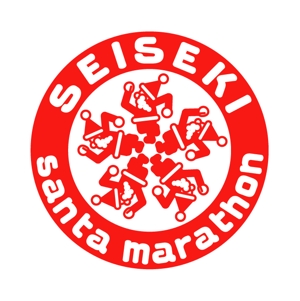 MacMagicianさんのサンタクロースだらけのマラソン大会「聖蹟サンタマラソン」の大会ロゴへの提案