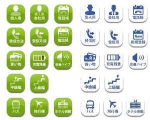 team John and Kz (hinatafuka)さんの株式会社ジャコスの「かんたんスマホ」のボタンへの提案