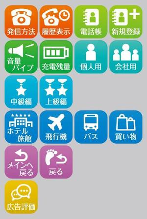 La ()さんの株式会社ジャコスの「かんたんスマホ」のボタンへの提案