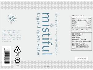 sun_catcherさんの新商品ボトルインウォーターのペットボトルデザインへの提案