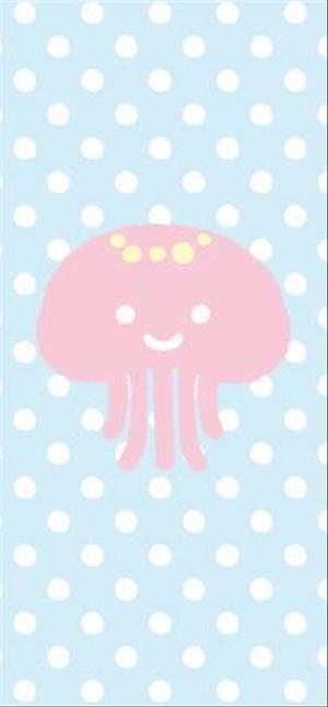 やまなみ (tenkousei626)さんの「クラゲ」のスマホカバーのデザイン（4件以上当選）への提案
