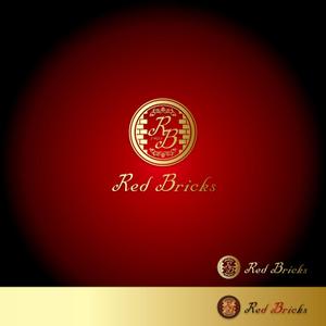 NAKAGUMA ()さんのヨーロッパのバーレストラン 『Red Bricks』　赤レンガ　のロゴへの提案