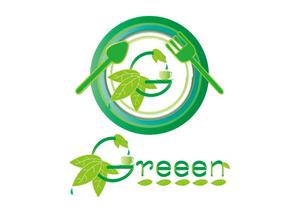 P2MWLさんの海外の　カフェ　『 Greeen 』 のロゴへの提案