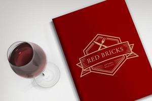 cast1e ()さんのヨーロッパのバーレストラン 『Red Bricks』　赤レンガ　のロゴへの提案