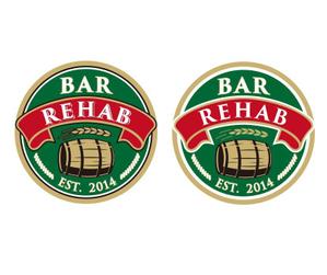 西尾洋二 (goodheart240)さんのBAR「REHAB」の看板への提案