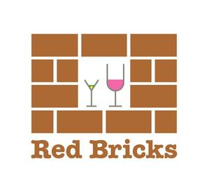 MacMagicianさんのヨーロッパのバーレストラン 『Red Bricks』　赤レンガ　のロゴへの提案