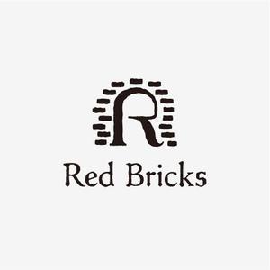 kozi design (koji-okabe)さんのヨーロッパのバーレストラン 『Red Bricks』　赤レンガ　のロゴへの提案
