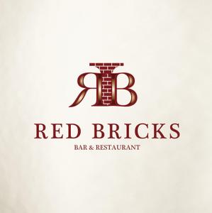 sklibero (sklibero)さんのヨーロッパのバーレストラン 『Red Bricks』　赤レンガ　のロゴへの提案