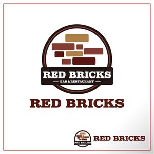 maharo77 (maharo77)さんのヨーロッパのバーレストラン 『Red Bricks』　赤レンガ　のロゴへの提案