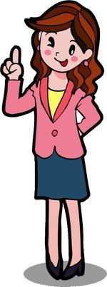 mimika (mimika)さんの主婦を対象としたサイトの女先生キャラのデザインへの提案
