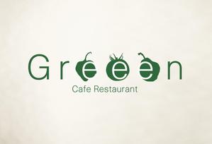 ヴェルデザイン (sklibero)さんの海外の　カフェ　『 Greeen 』 のロゴへの提案