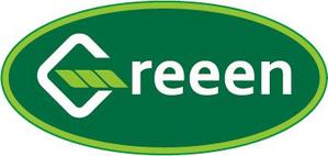 moriioさんの海外の　カフェ　『 Greeen 』 のロゴへの提案