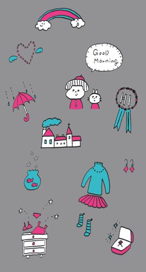 みはる (miharu_1122)さんのイラスト・グラフィックデザイン (スマートフォンカバー)複数採用有りへの提案