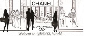 COVERS (covers)さんのネットショップのトップページに添付するCHANELブティック外観のイラストバナー画像をお願い致します。への提案