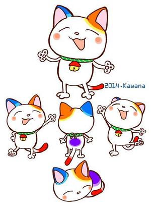 かわな　ひよこ (rakugakick_kawana)さんの住宅メーカーのネコのキャラクターへの提案