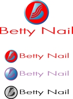 SUN DESIGN (keishi0016)さんの新店舗ネイルサロン「Betty Nail」のロゴへの提案