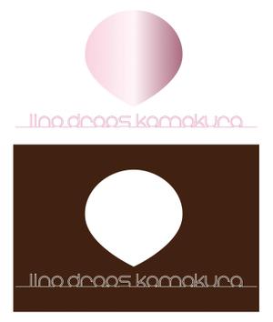 辻　真一 (tsujishinichi)さんのアクセサリーブランド「Lino Drops Kamakura」のロゴへの提案