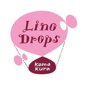 canvas_work ()さんのアクセサリーブランド「Lino Drops Kamakura」のロゴへの提案