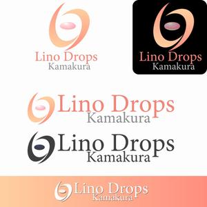 ryo1953さんのアクセサリーブランド「Lino Drops Kamakura」のロゴへの提案