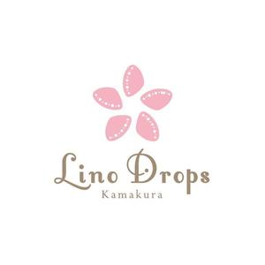 yuko asakawa (y-wachi)さんのアクセサリーブランド「Lino Drops Kamakura」のロゴへの提案