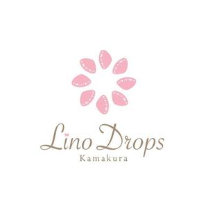 yuko asakawa (y-wachi)さんのアクセサリーブランド「Lino Drops Kamakura」のロゴへの提案